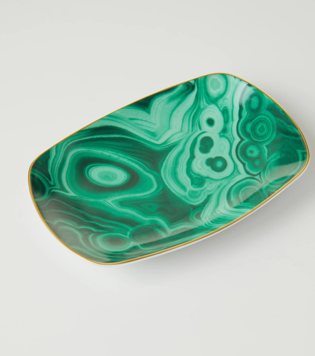 L'Objet - Malachite Small decorative tray