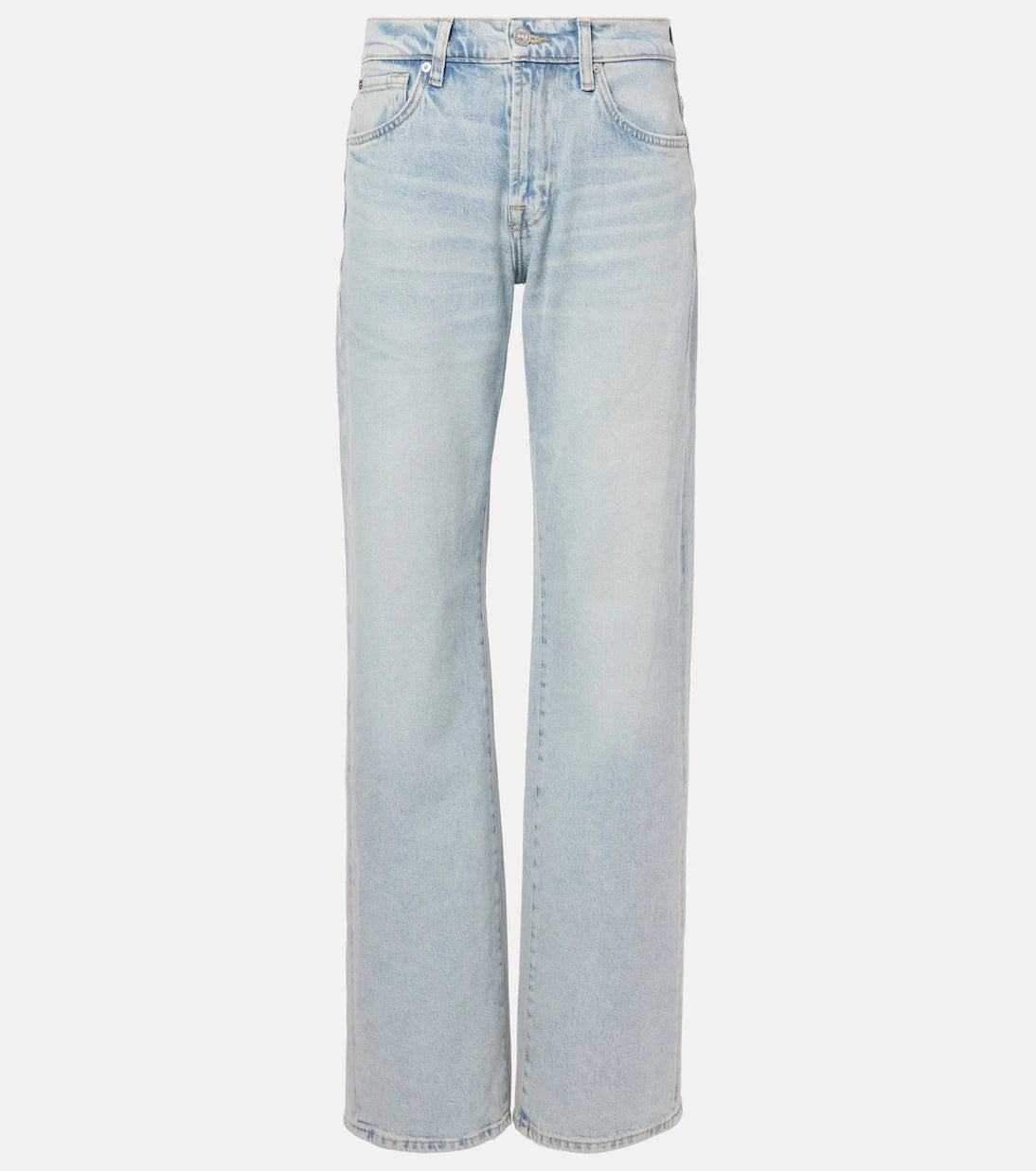 7 For All Mankind - Tess Trouser high-rise straight jeans