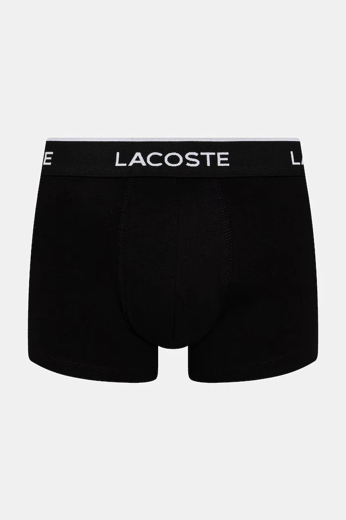 Lacoste erkek pamuklu elastan dar kesim boxer 3'lü