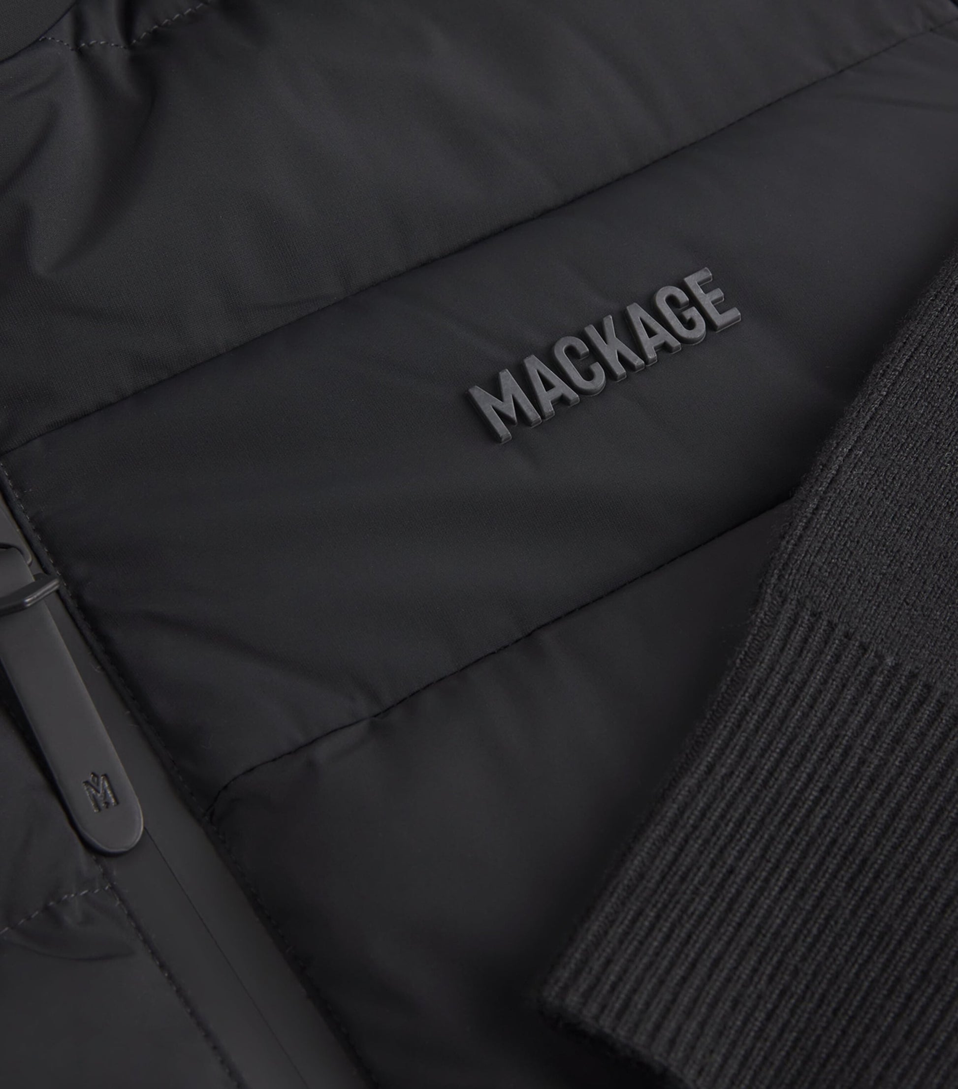 Haney-City Hybrid Down Jacket BLACK