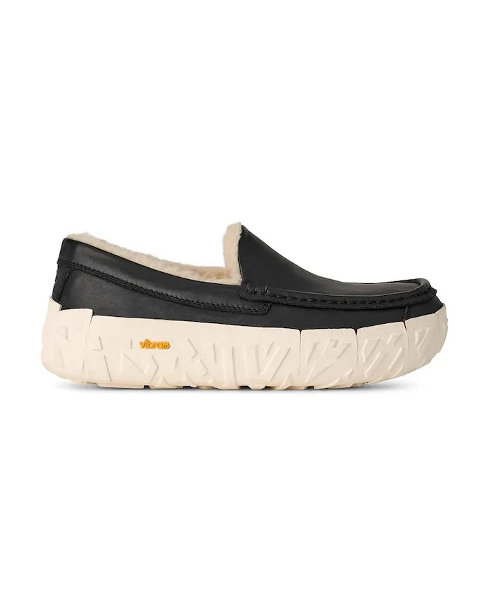 UGG Ascot Wrap Tech Noir Deri Mokasen