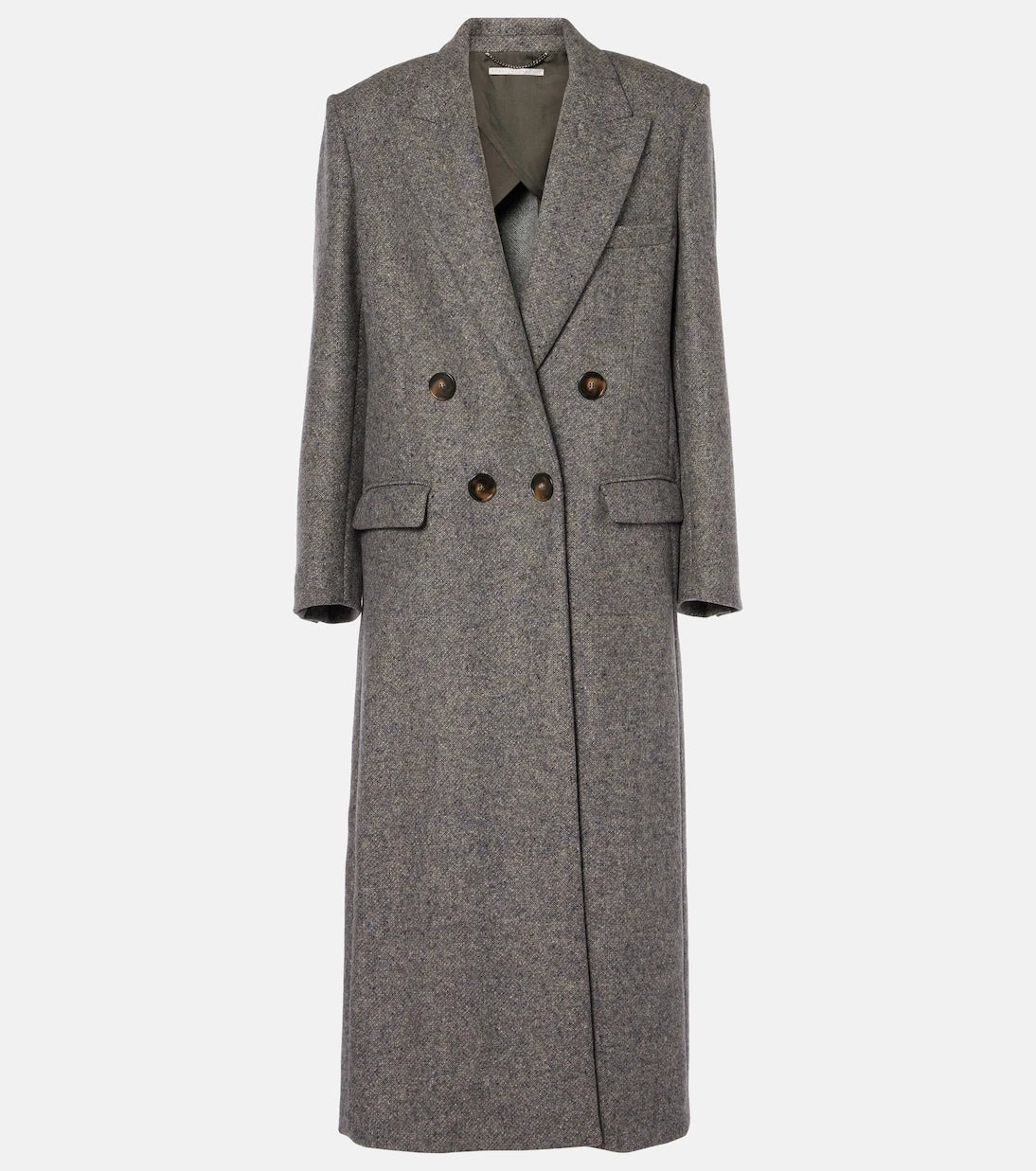 Stella McCartney - Double-breasted wool and silk-blend coat