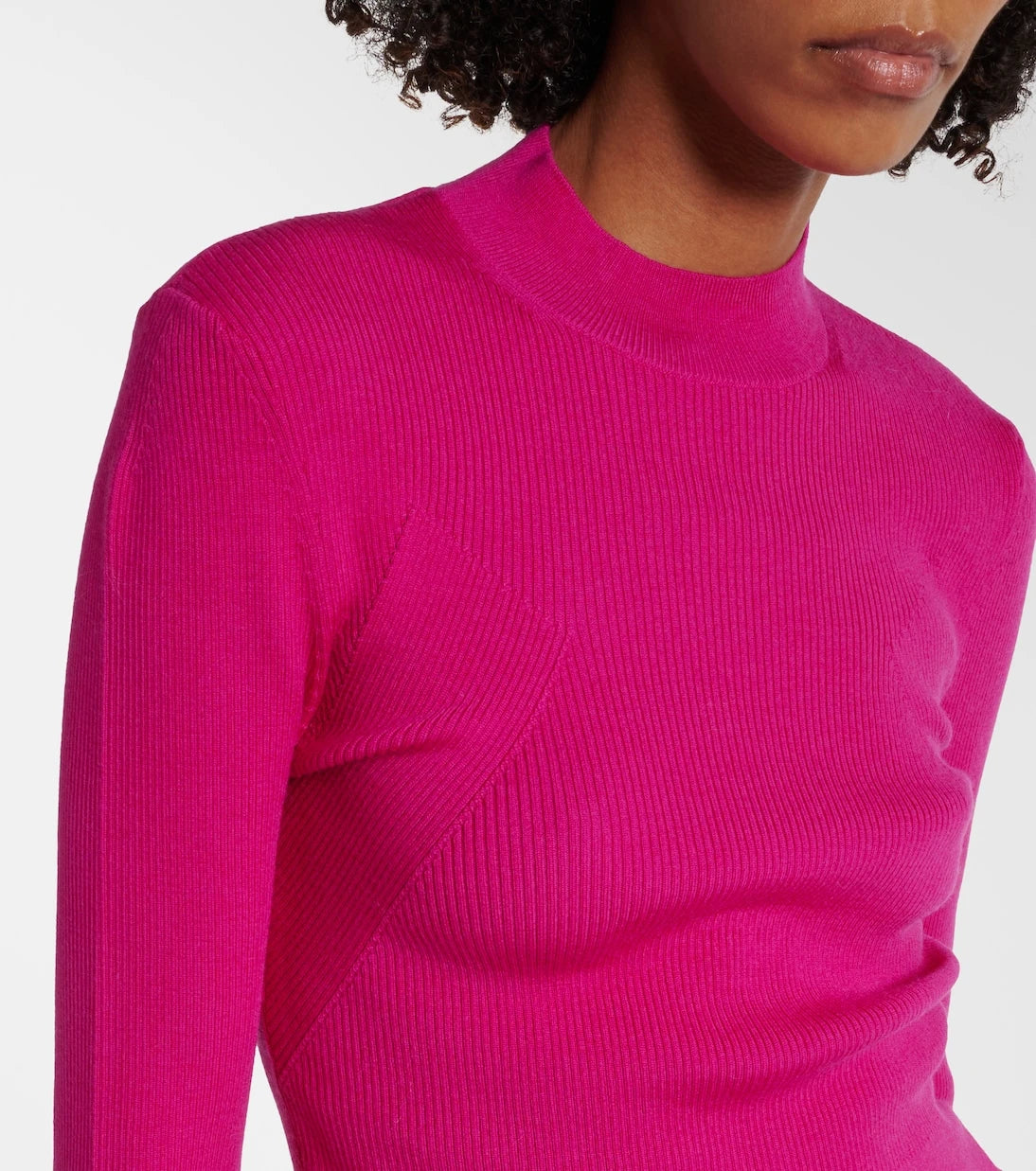 Nina Ricci - Ruffled wool-blend sweater