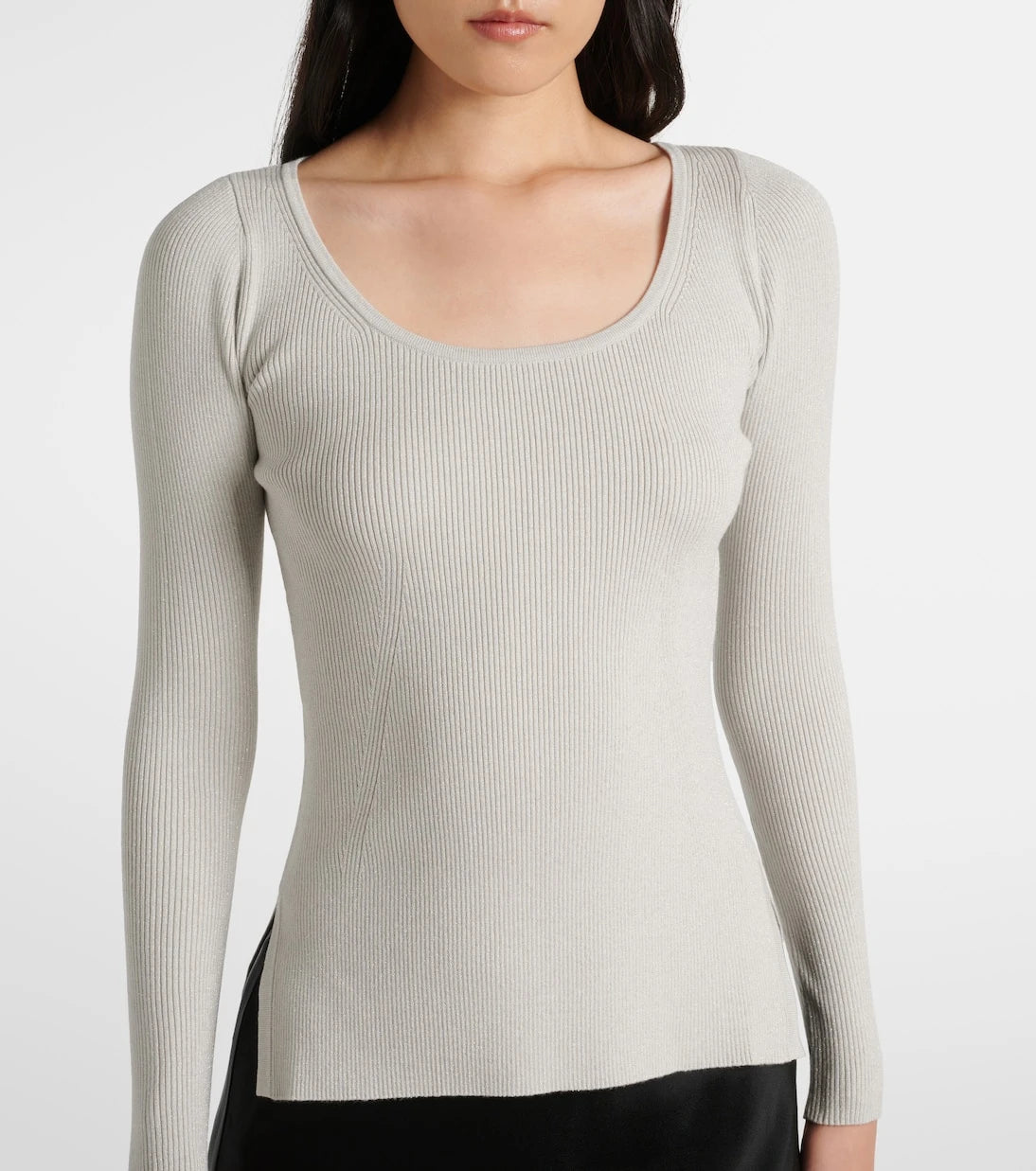 Max Mara - Leisure Ondina lamé top