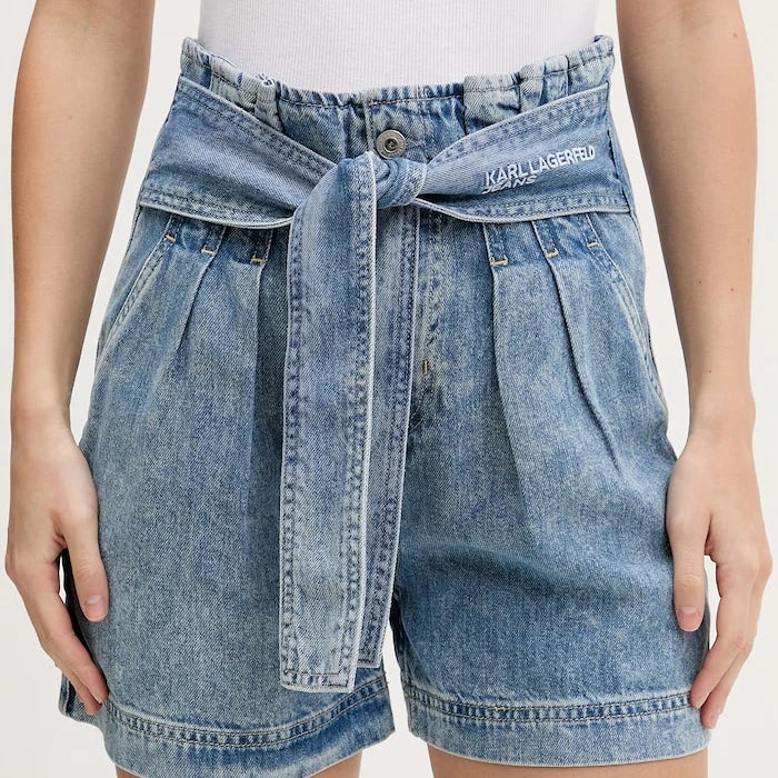 Дънков къс панталон Karl Lagerfeld Jeans
