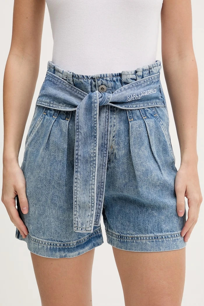 Дънков къс панталон Karl Lagerfeld Jeans