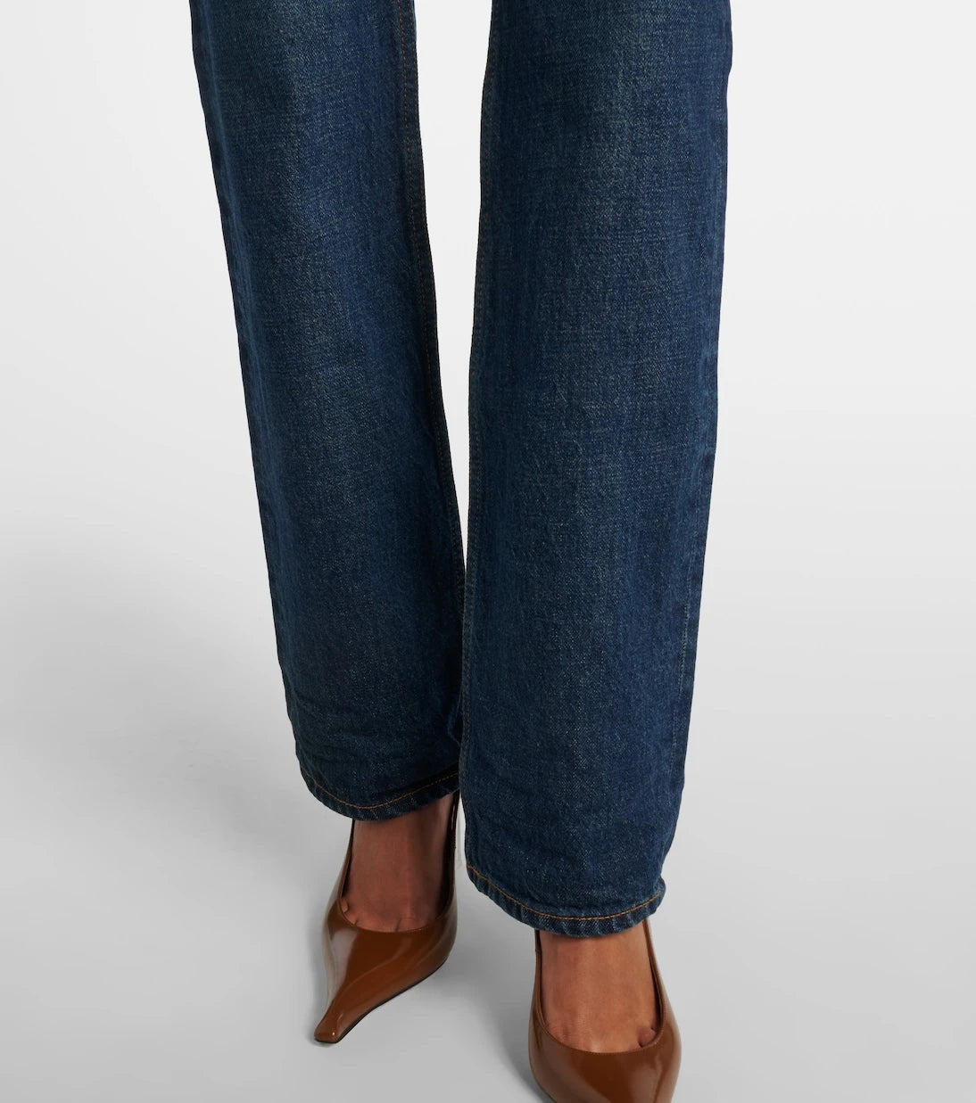 Saint Laurent - Mid-rise bootcut jeans