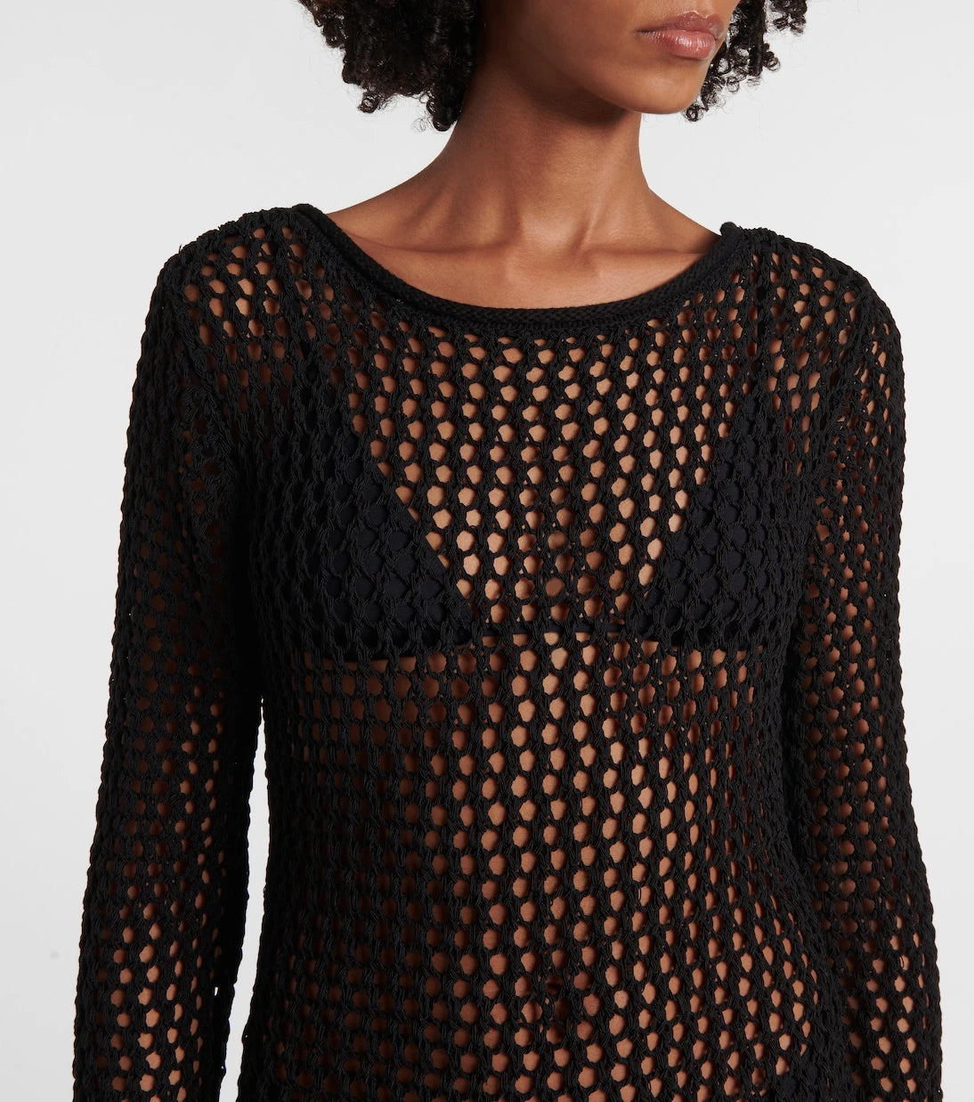 Christopher Esber - Sheer cotton-blend maxi dress