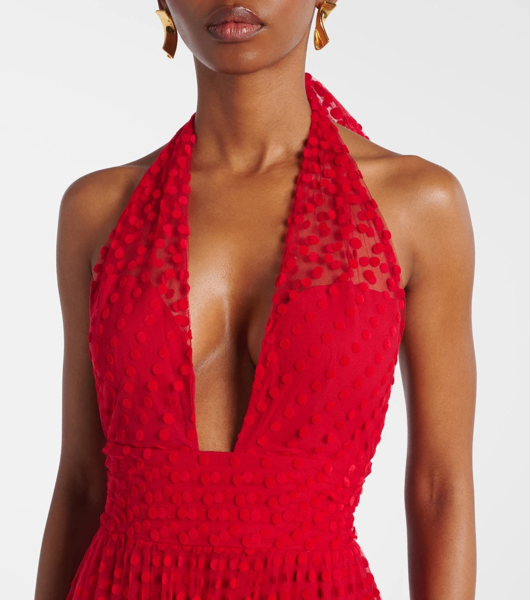 Alexandra Miro - Dakota halterneck dress