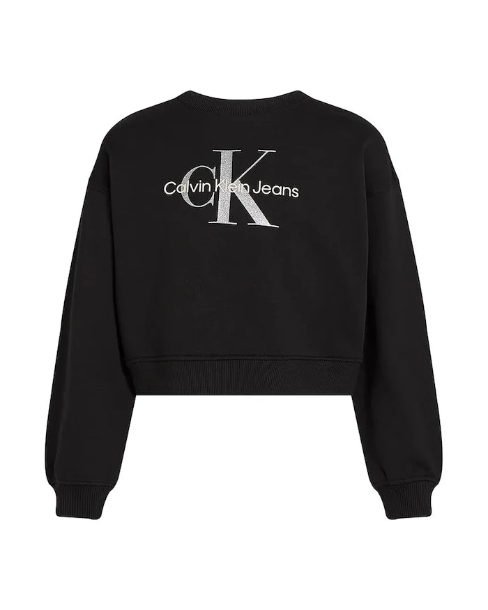 Calvin Klein Jeans Çocuk Pamuklu Sweatshirt