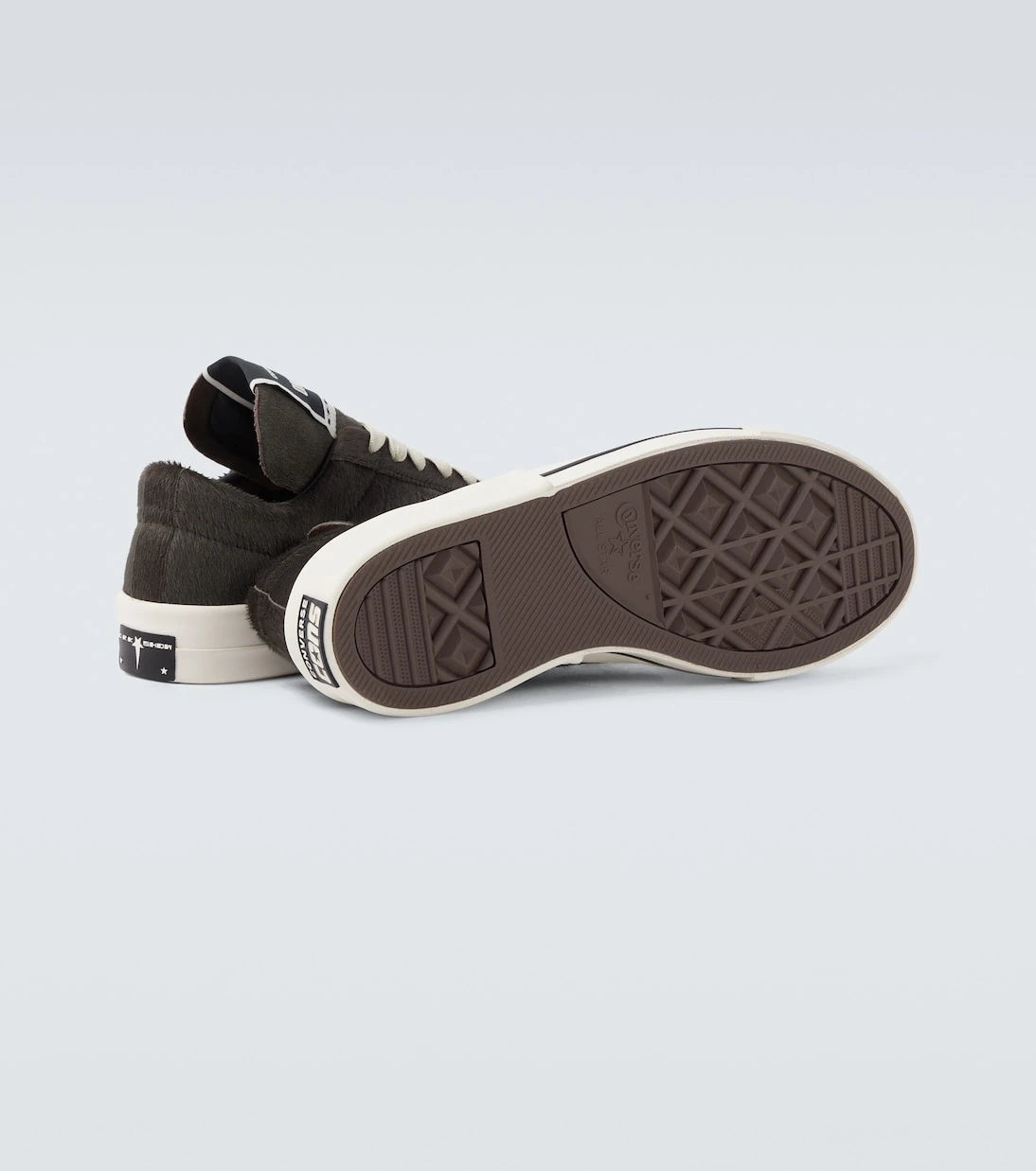 Rick Owens - x Converse calf hair sneakers
