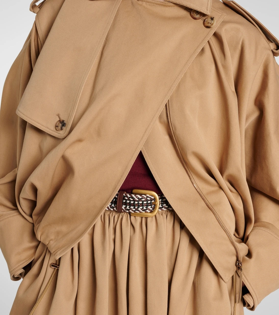 Gabriela Hearst - Hunt cotton twill trench jacket