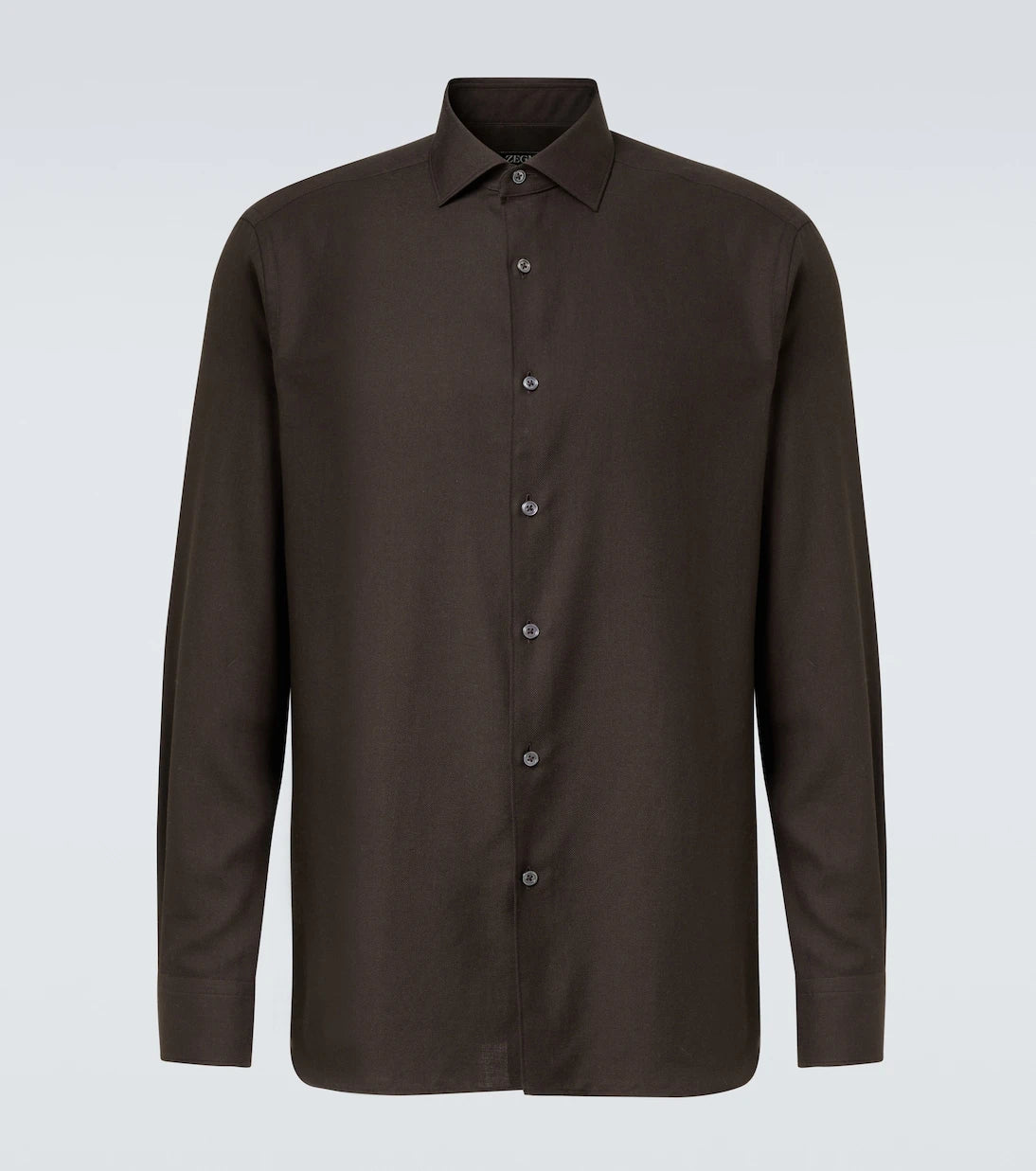 Zegna - Cotton and cashmere shirt