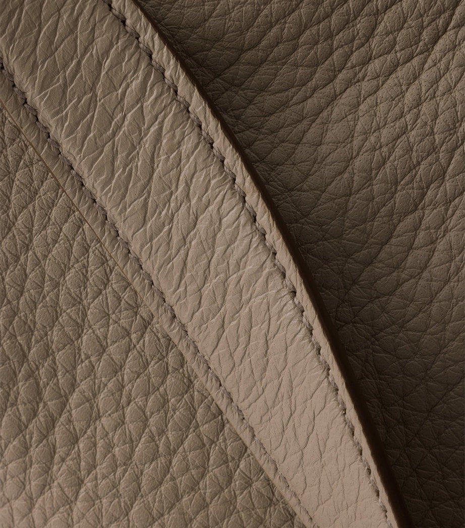 Large Leather Aimée Shoulder Bag