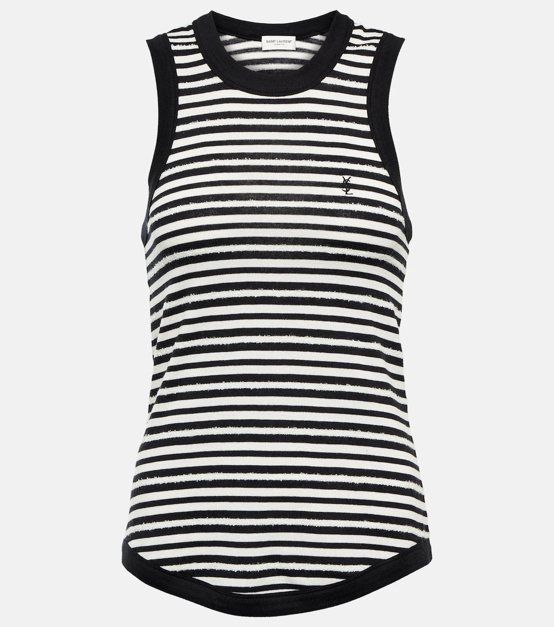 Saint Laurent - Cassandre striped jersey top