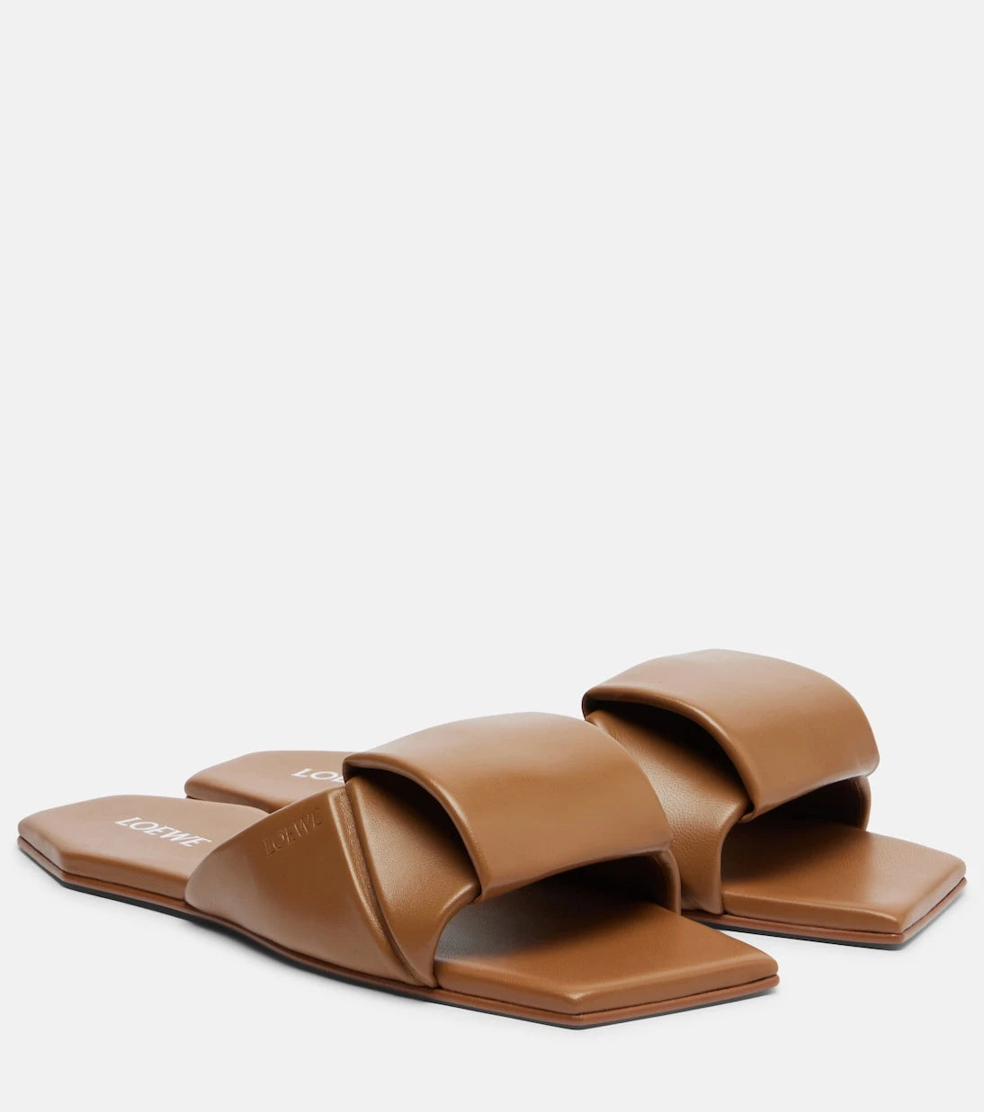 Loewe - Origami leather slides