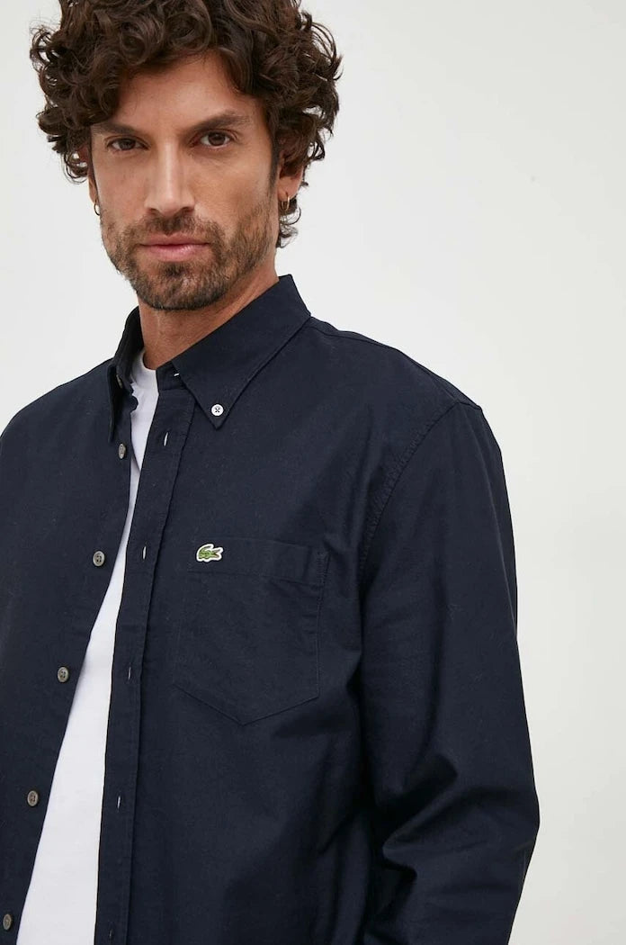 Памучна риза Lacoste