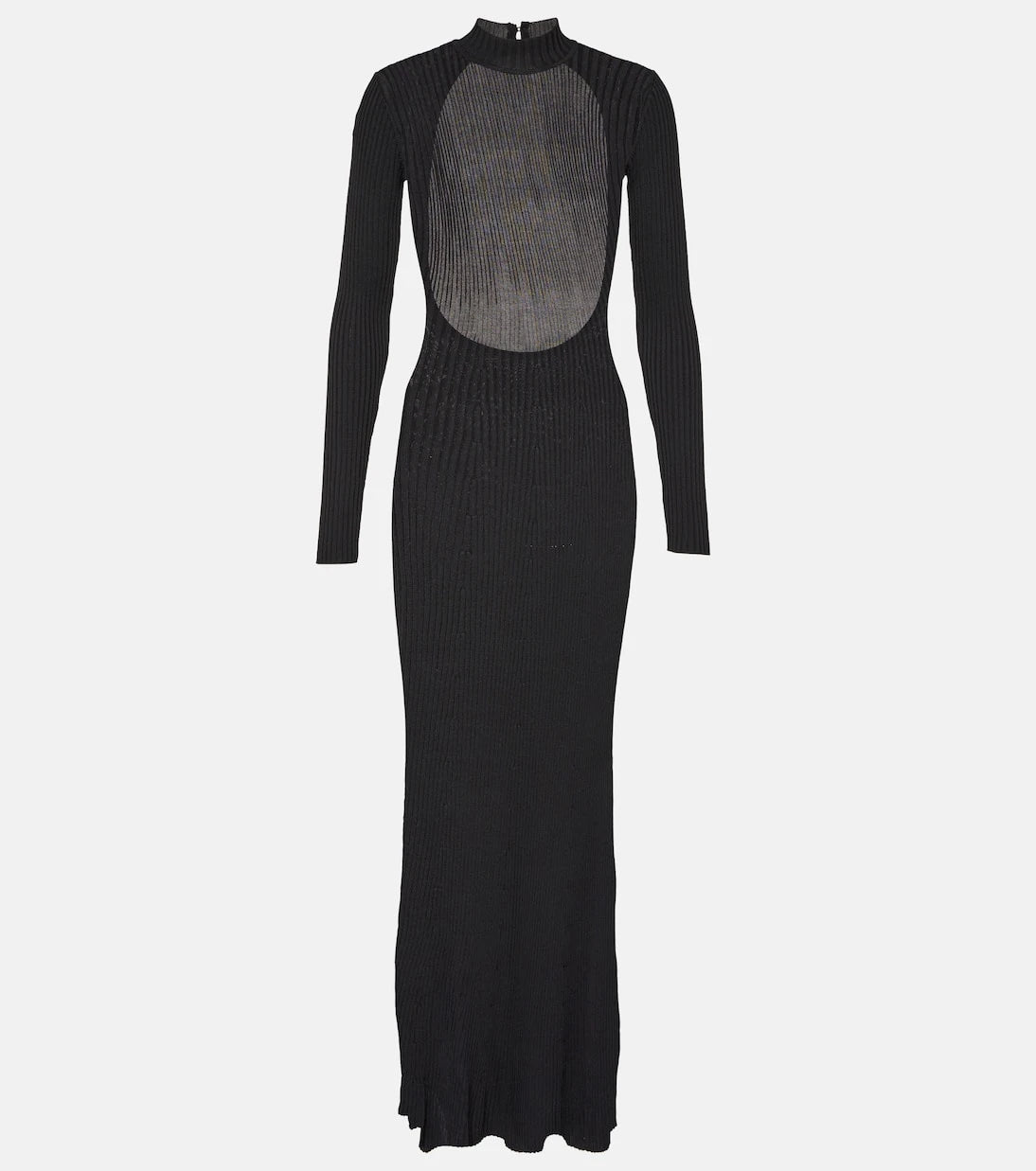 Staud - Palmira ribbed-knit maxi dress