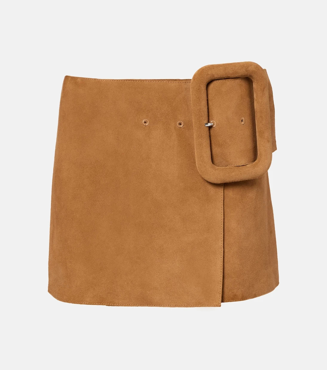 Ami Paris - Suede miniskirt