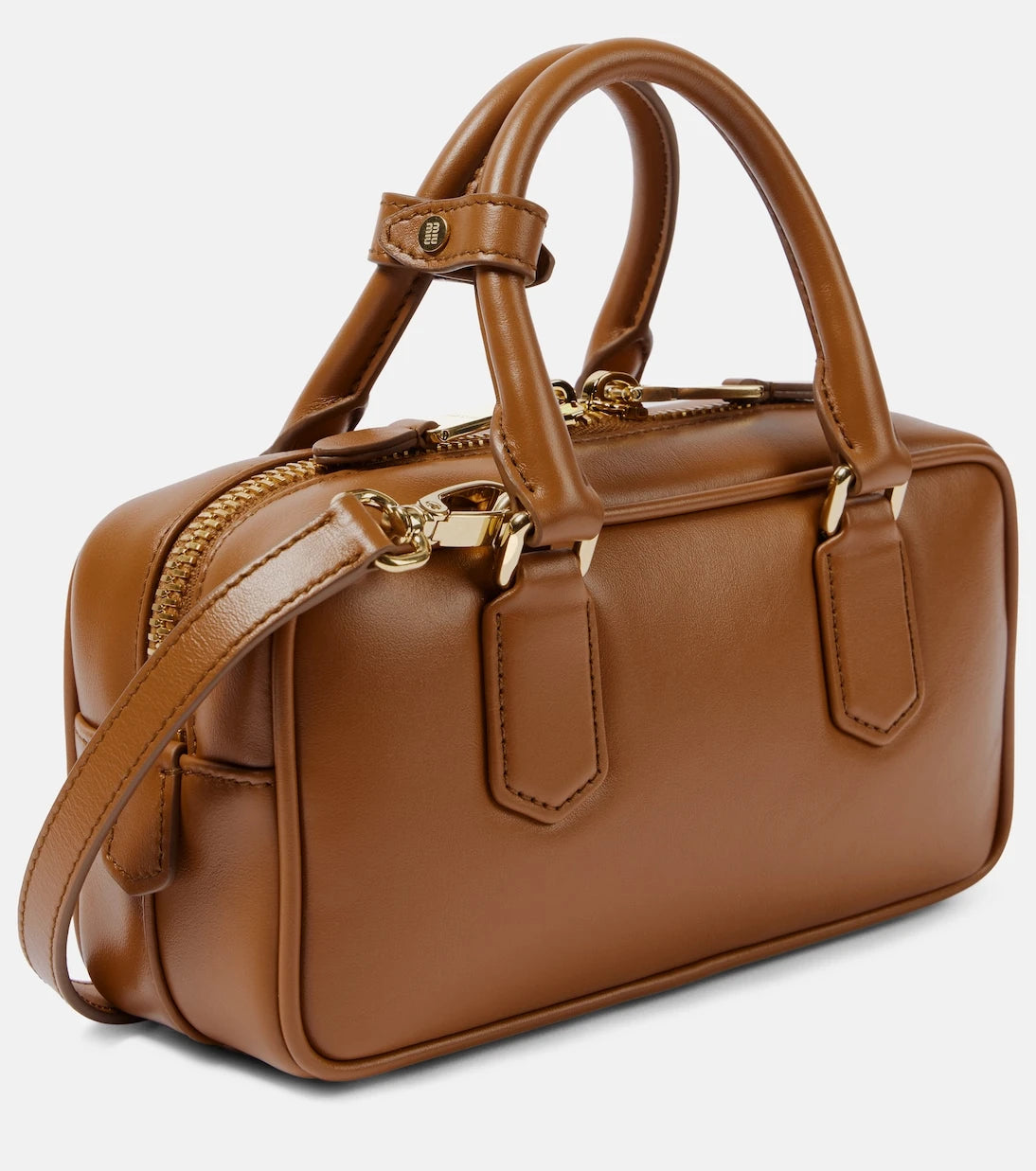 Miu Miu - Arcadie Small leather tote bag