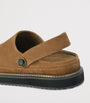 Suede Woodford Mules