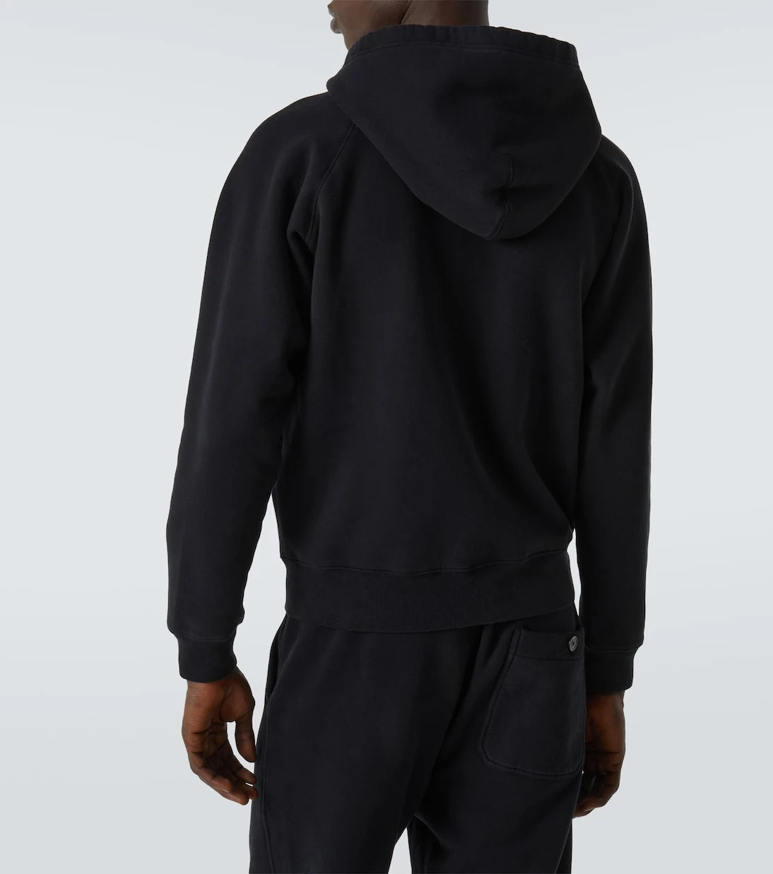 Tom Ford - Cotton jersey zip-up hoodie