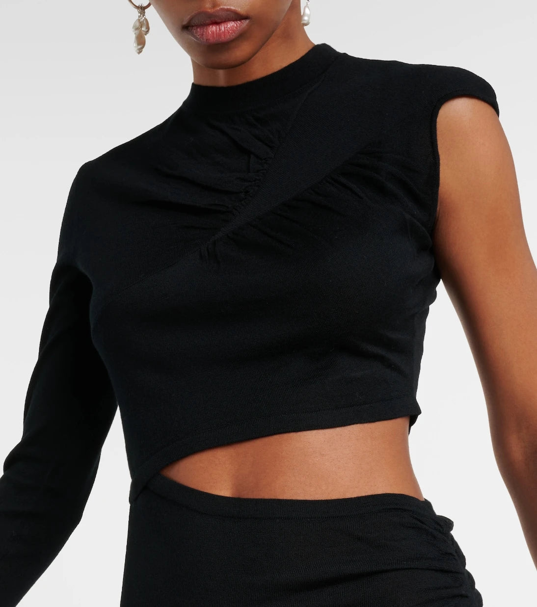 Isabel Marant - Polly cutout wool minidress