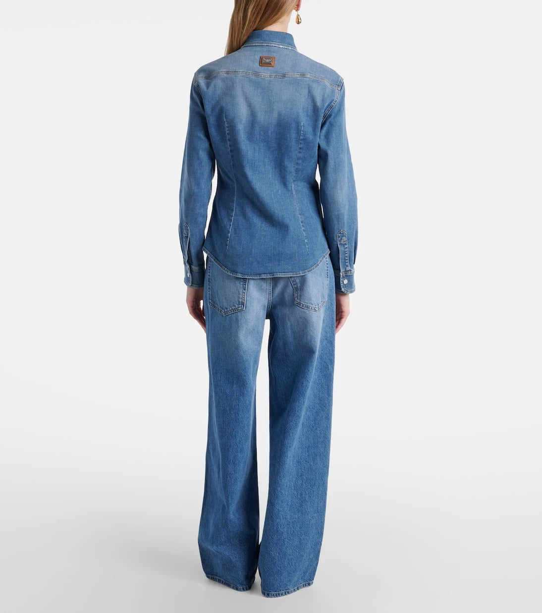 Dolce&Gabbana - Washed denim shirt