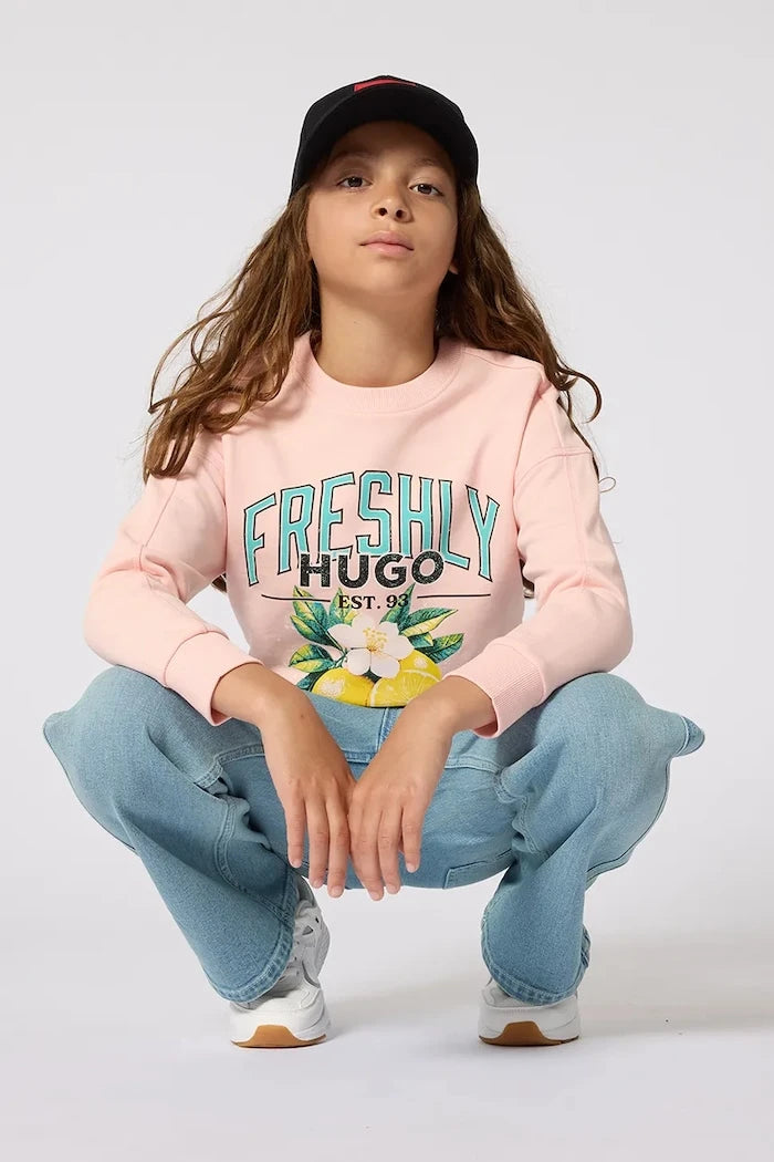 Çocuk HUGO sweatshirt