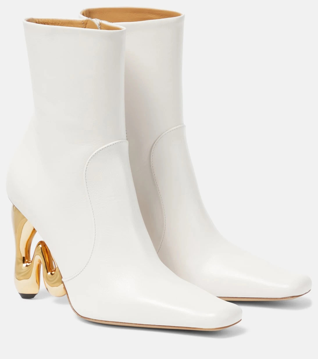 JW Anderson - Bubble leather ankle boots