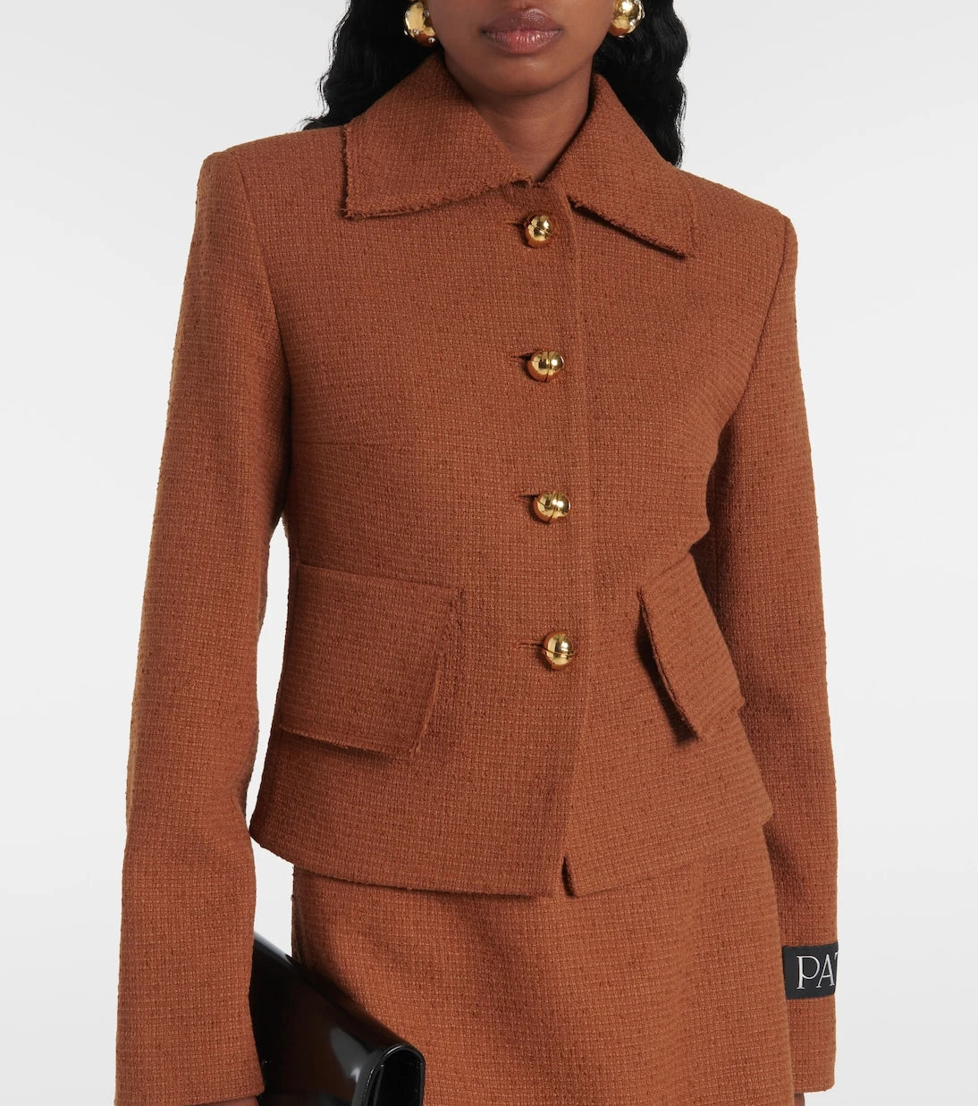 Patou - Iconic wool and cotton-blend jacket