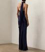 Navy Chilton Maxi Dress