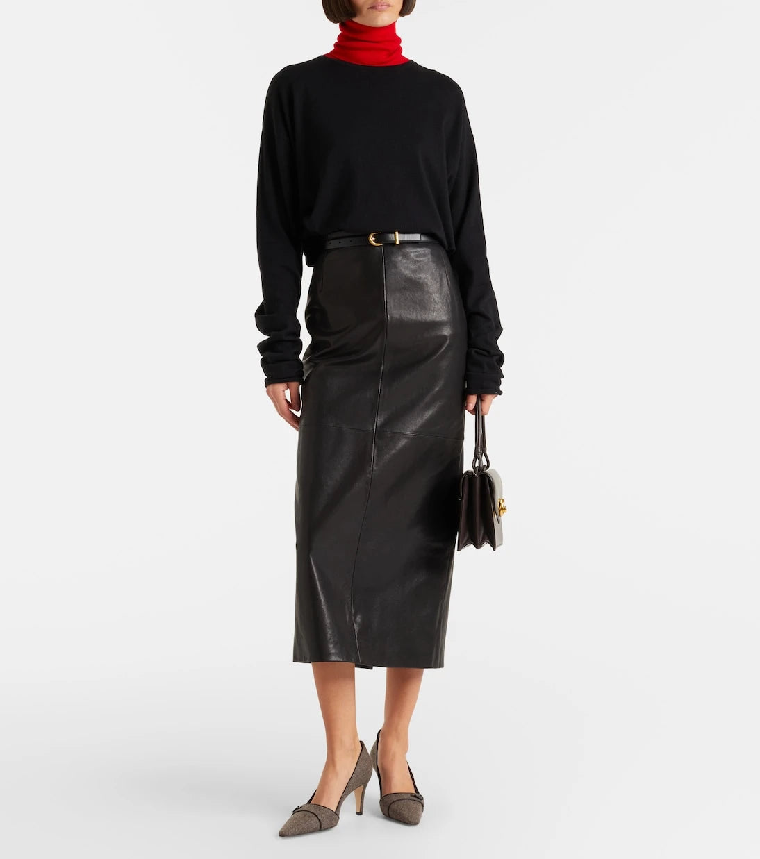 Manolo Blahnik - Lulumae 70 herringbone pumps