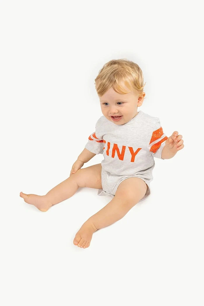 Tinycottons STRIPES LOGO BODY Pamuk Bebek Badi