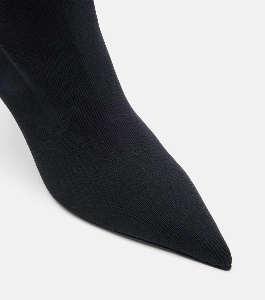 Balmain - Knitted wedge over-the-knee boots
