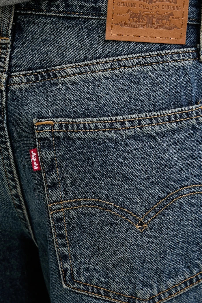 Levi's kadın denim baggy dad kısa şort