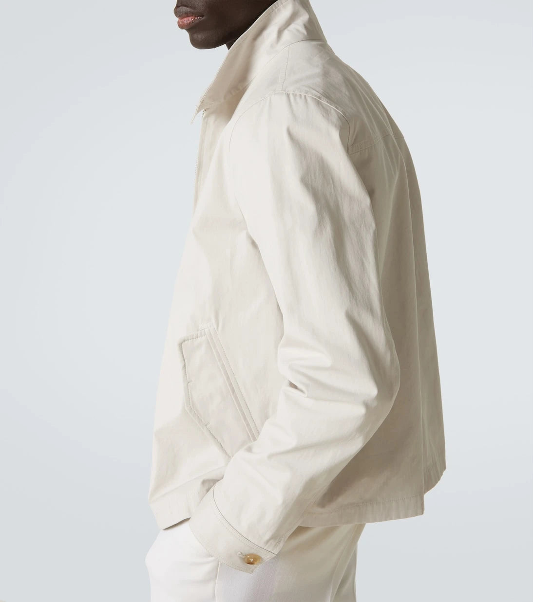 Dolce&Gabbana - DG embroidered cotton jacket