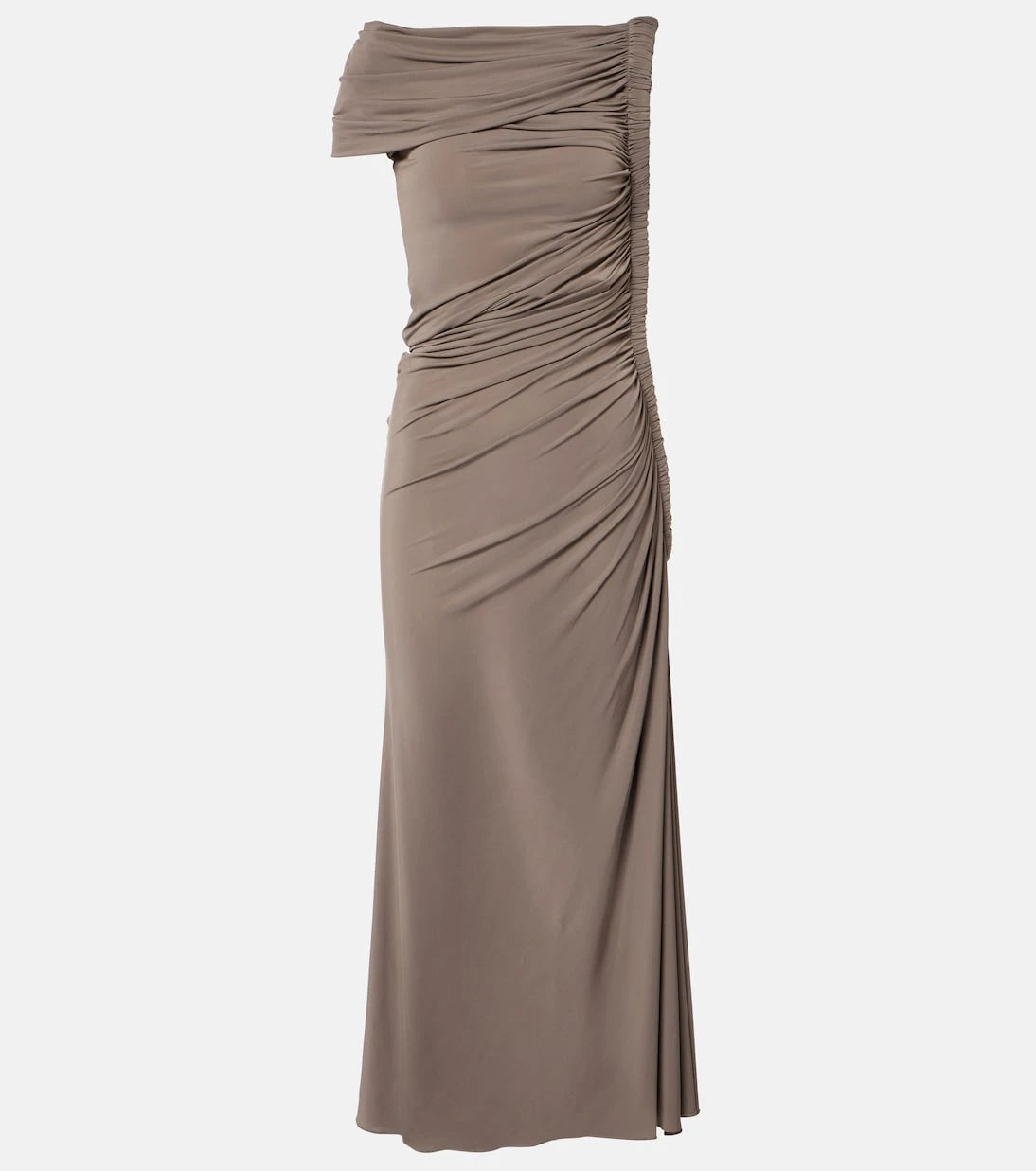 Alaïa - Asymmetric midi dress