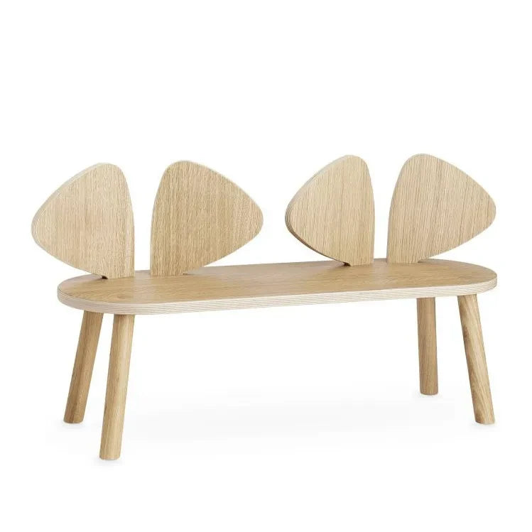 Nofred - Mouse bench in oak | Oak
