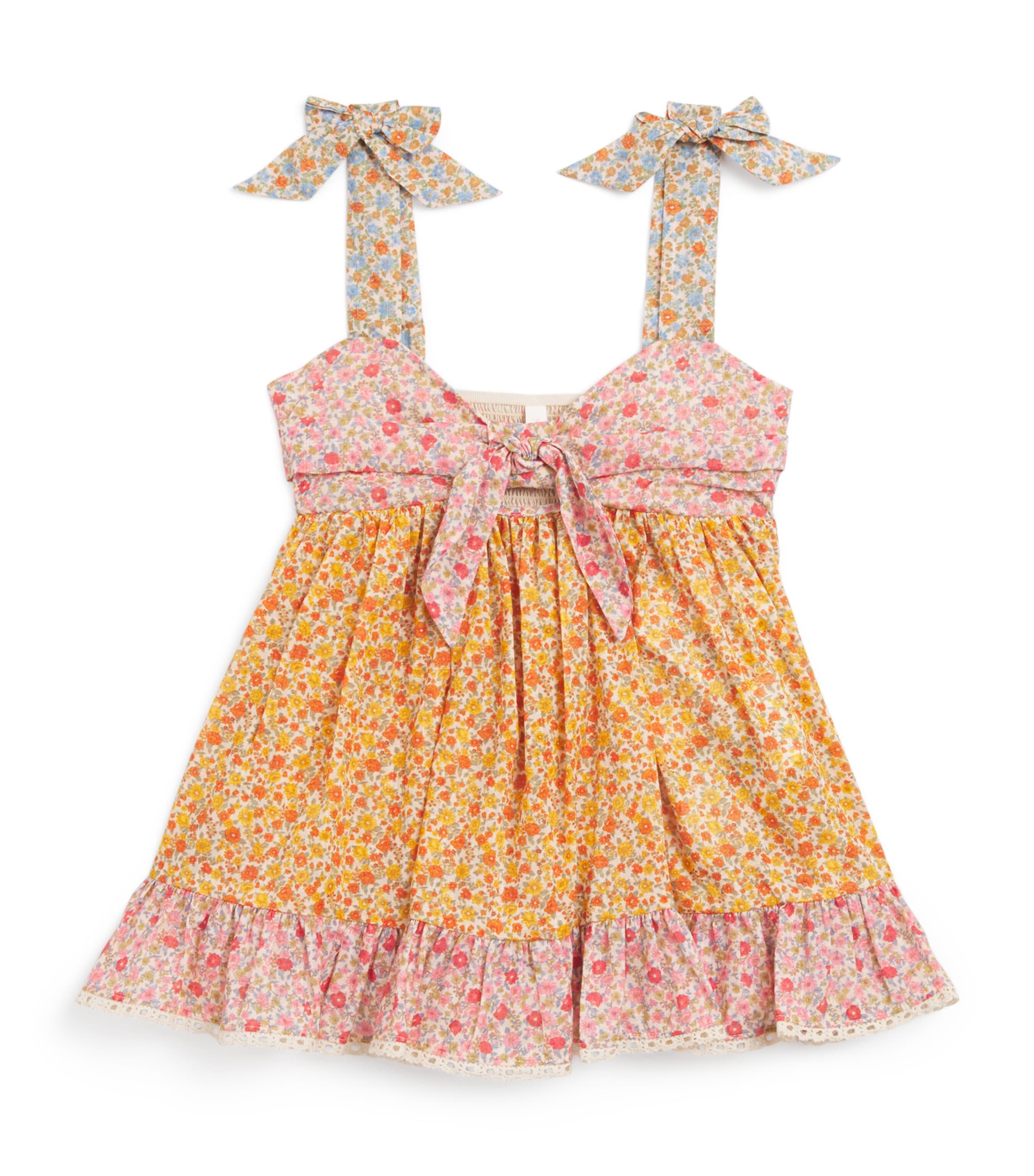 Zimmermann Kids Cotton Lucky Frill Tie Top (2-12 Years)