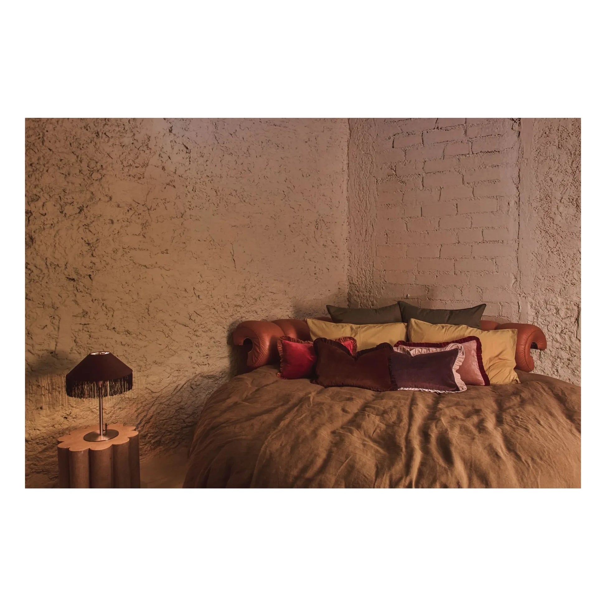 Olsson & Jensen - Doris velvet cushion cover | Beige