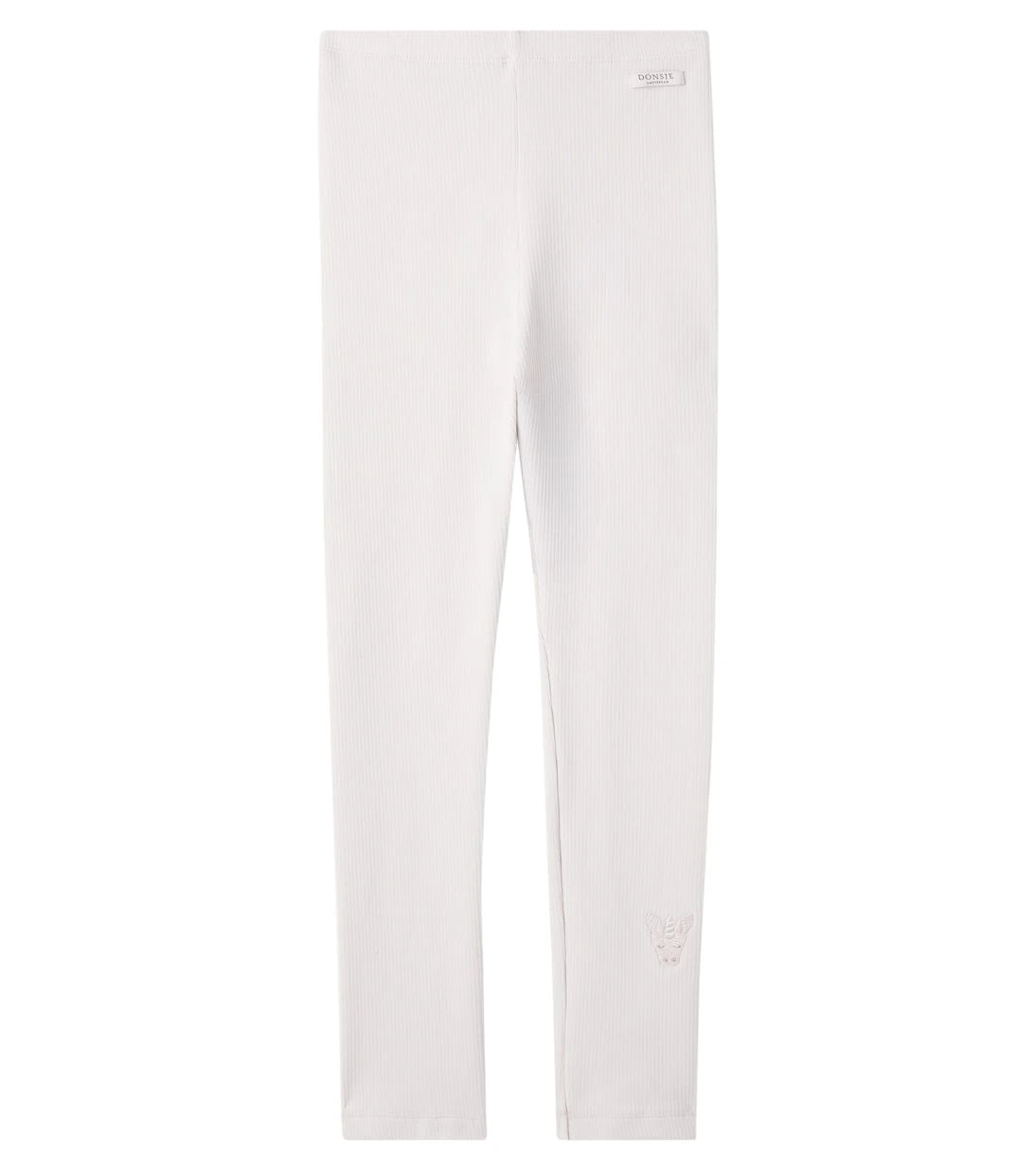 Donsje - Soenie embroidered ribbed-knit cotton-blend leggings