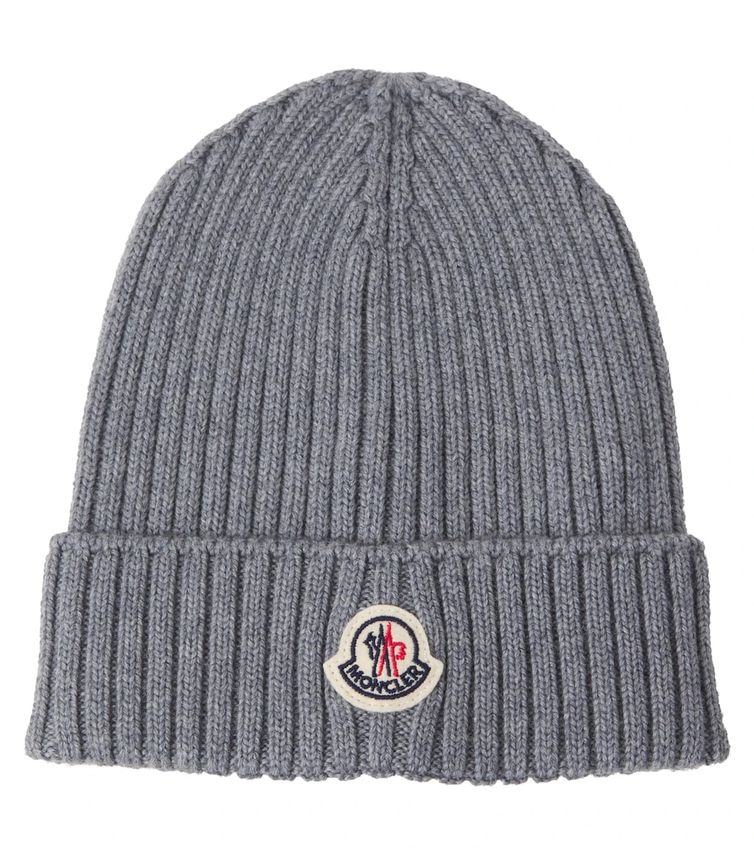 Moncler Enfant - Logo virgin wool beanie