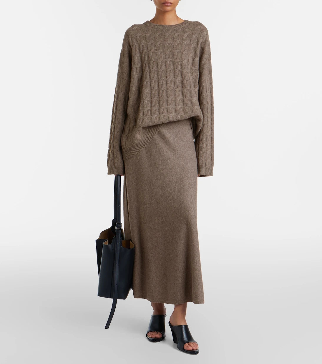 Lisa Yang - Torie cashmere midi skirt