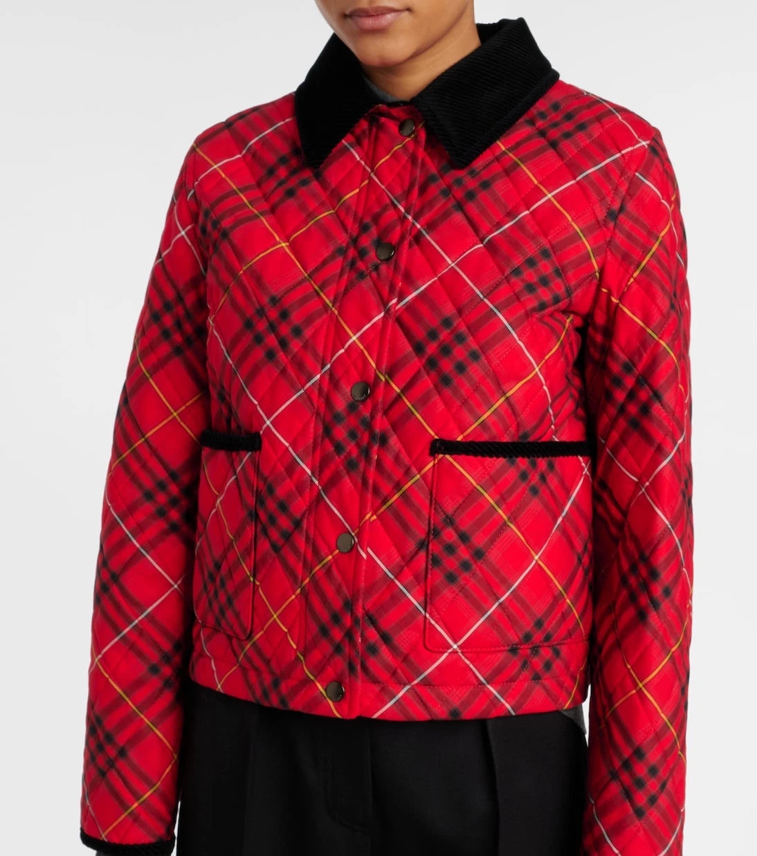 Burberry - Burberry Check cotton jacket