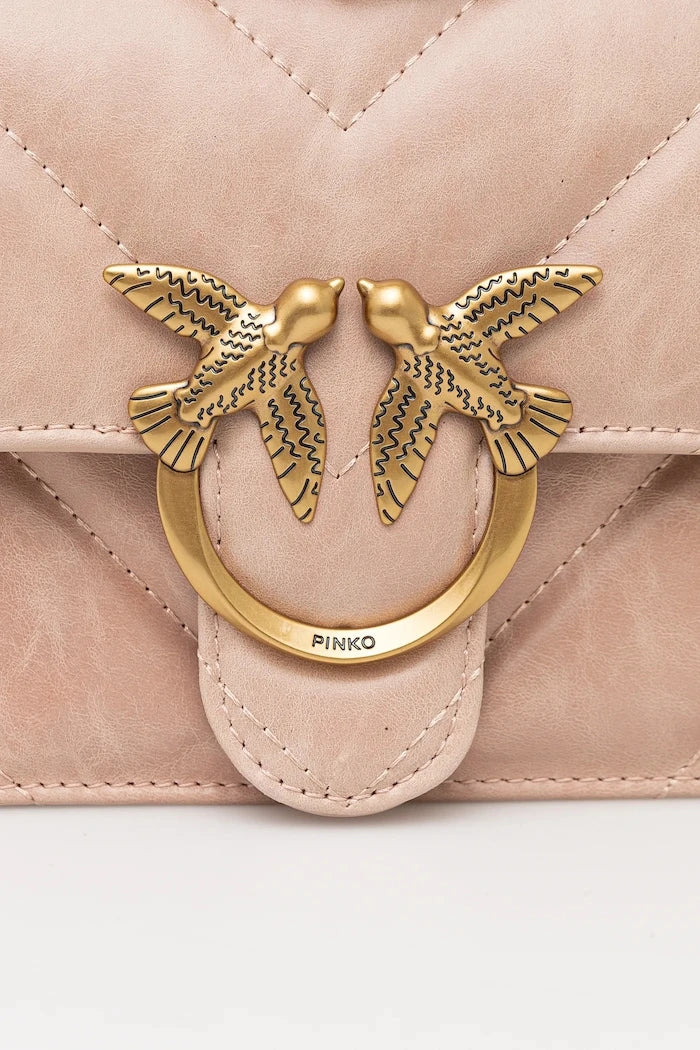 Кожена чанта Pinko