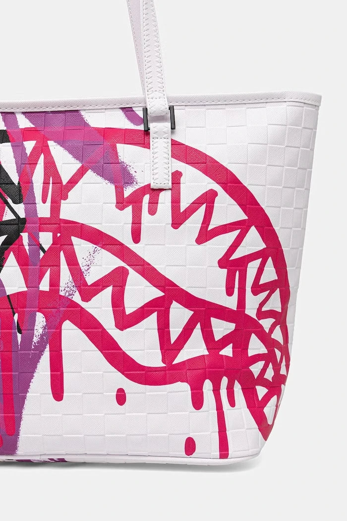 Sprayground sahte deri kadın tote çanta