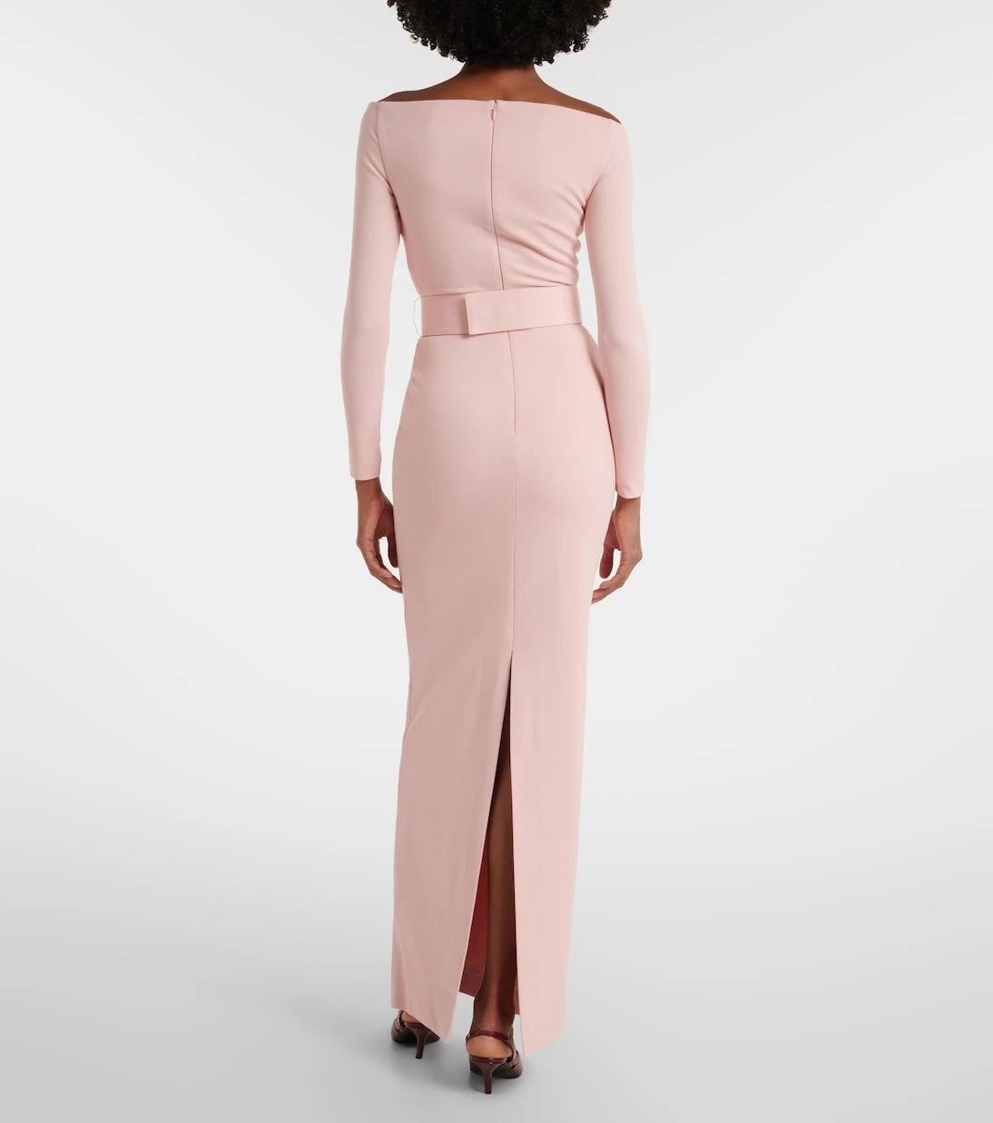 Solace London - Sabina off-shoulder gown