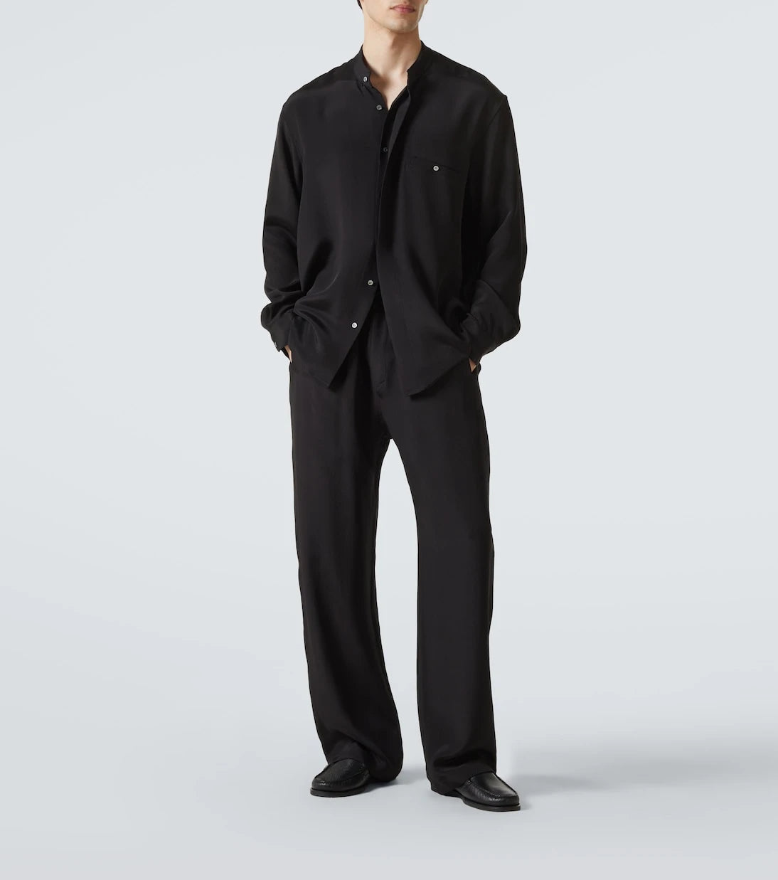 Saman Amel - Silk shirt jacket