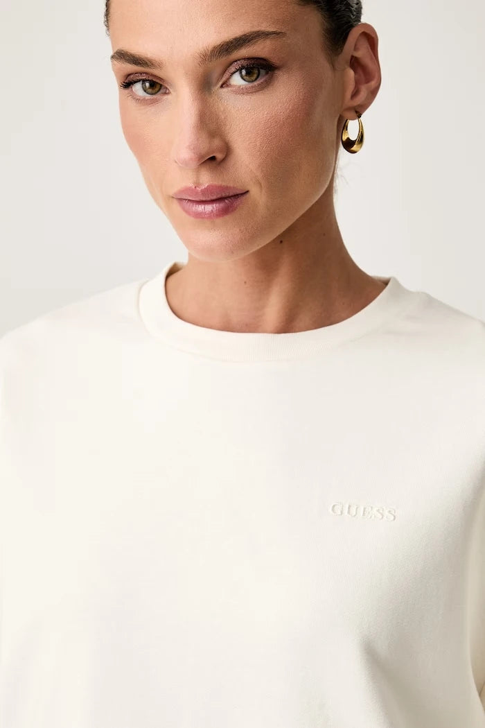 Guess Pamuklu Kadın Oversize Sweatshirt PHOEBE